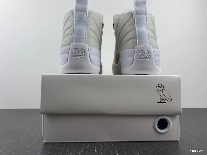 Rep TBkick Jordan White 873864-102 Retro OVO 12 0717
